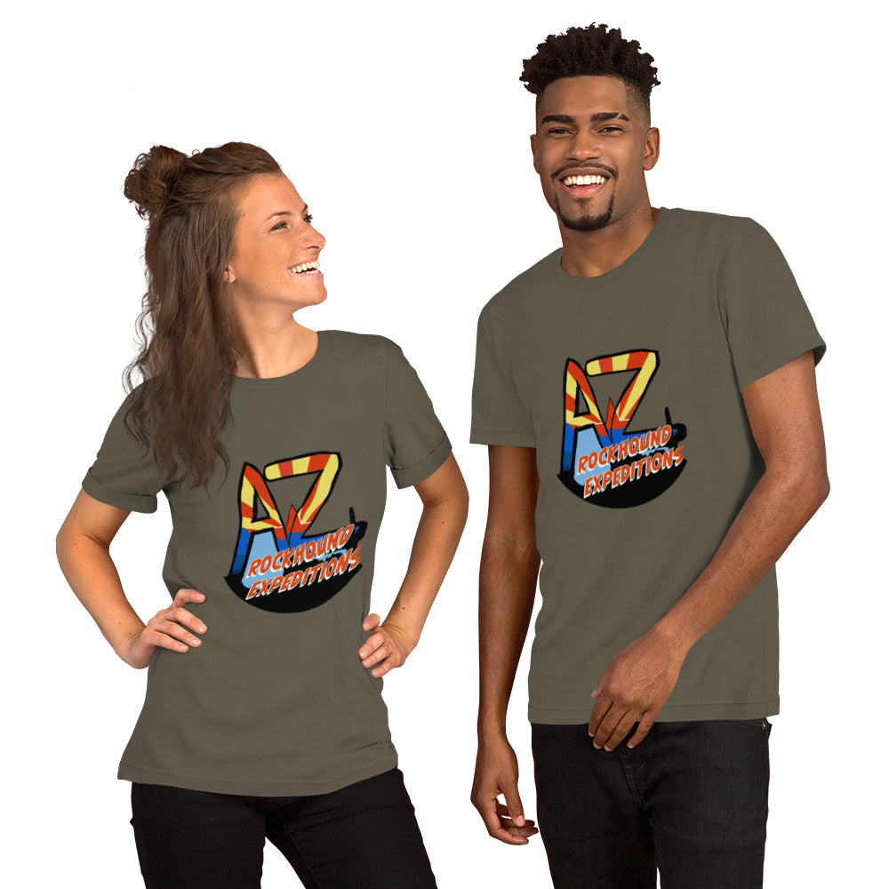 Unisex AZ Rockhound Expeditions Logo T Shirt