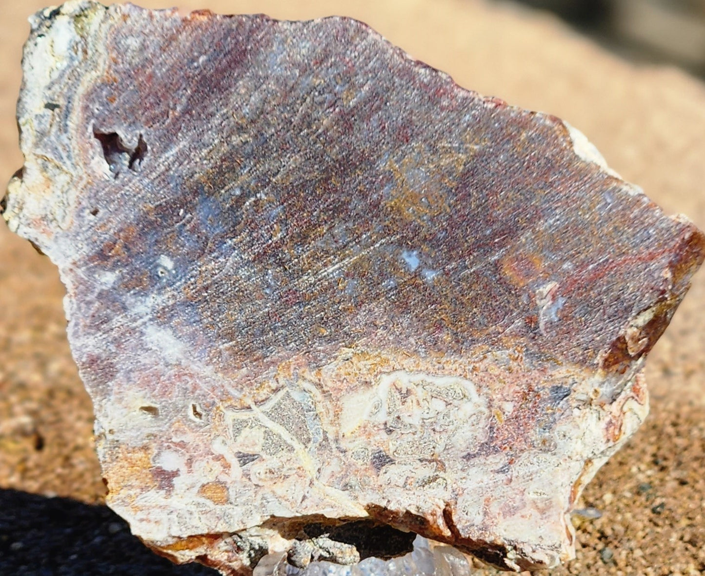 Gap Creek Red/Orange Moss Agate with Onyx Slab