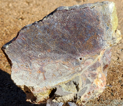 Gap Creek Red/Orange Moss Agate with Onyx Slab