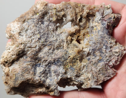 Rodeo Flats Red/Blue Onyx Agate Slab (End Piece)
