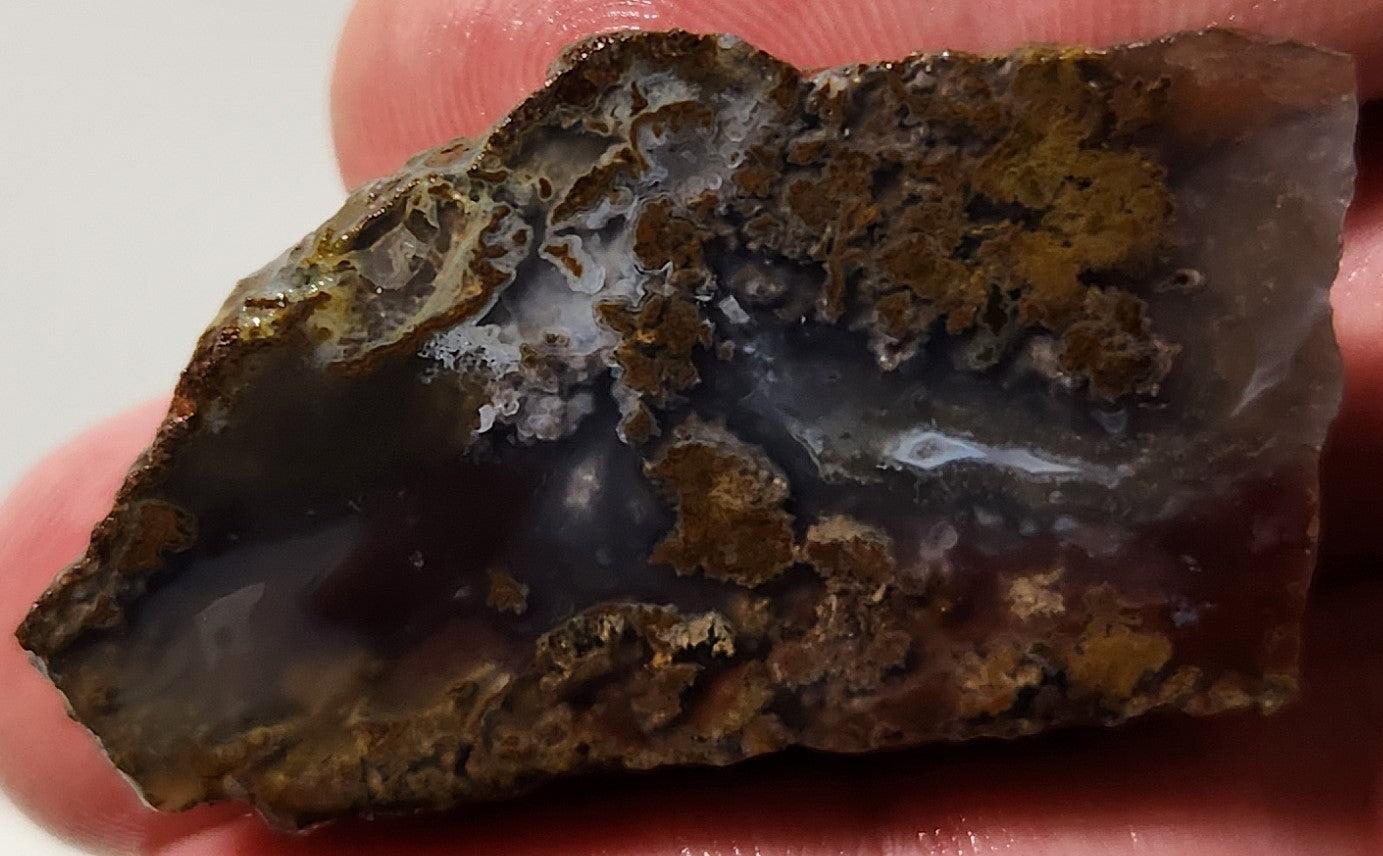 Dalle d'agate à plumes du bassin sanglant (pièce finale)