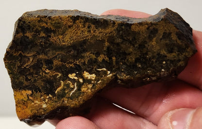 Dalle d'agate à plumes du bassin sanglant
