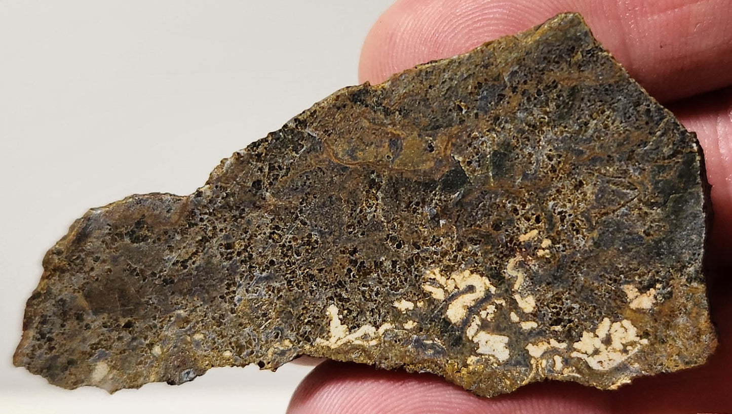 Dalle d'agate à plumes du bassin sanglant