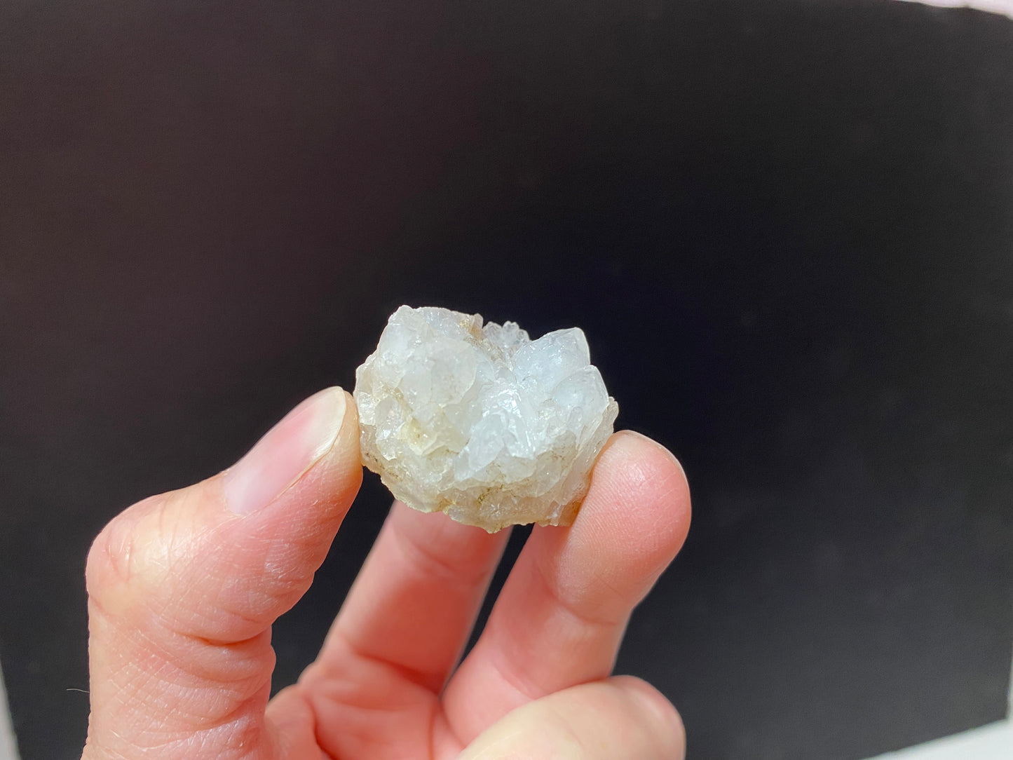 Amas de cristaux de Luna